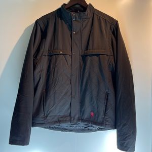 Men’s Black Chrome Industries Quilted Bicycling Winter Jacket Size Large